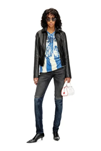 l-egrad Distressed leather jacket