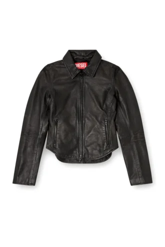 l-egrad Distressed leather jacket