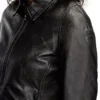 l-egrad Distressed leather jacket