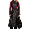 l-ovable Biker jacket in colour-block leather