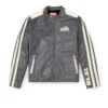 l-pop Biker jacket in perforated leather