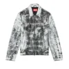 l-pylon-a Blouson jacket in treated leather