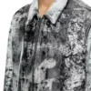 l-pylon-a Blouson jacket in treated leather