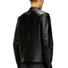 l-tad-wrd Biker jacket in waxed leather