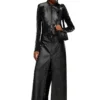 l-tot 2-in-1 convertible leather dress