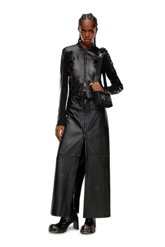 l-tot 2-in-1 convertible leather dress