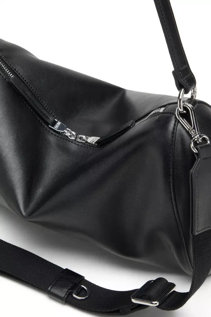 load-d shoulder bag x Load-D-Shoulder bag with hard-shell logo sides