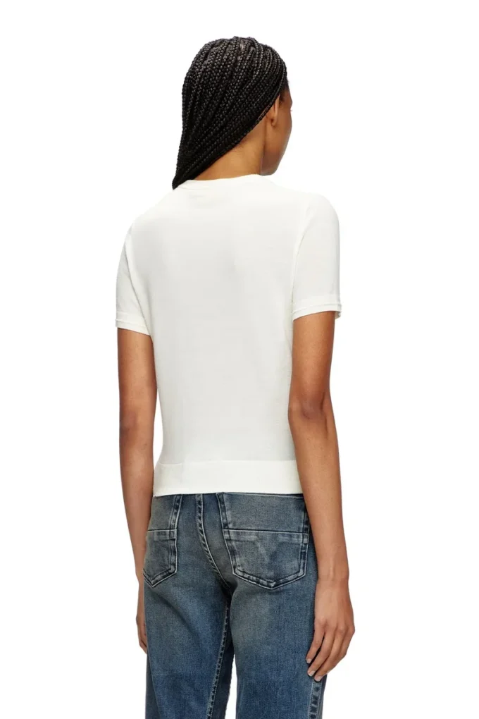 m-aline Short-sleeve jumper in wool