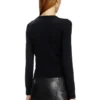 m-alinesa Wool jumper with cut-out logo