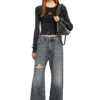 m-anchor-a Cropped jumper with cut-out logo