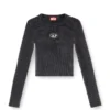 m-anchor-a Cropped jumper with cut-out logo