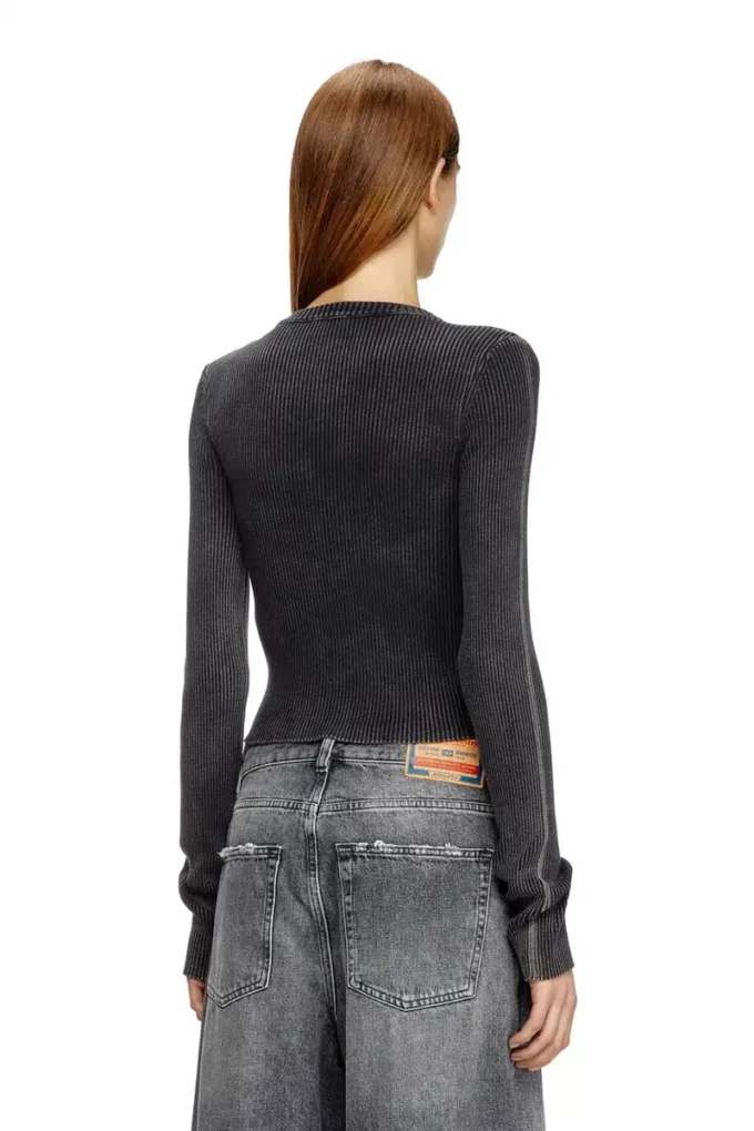 m-anchor-a Cropped jumper with cut-out logo