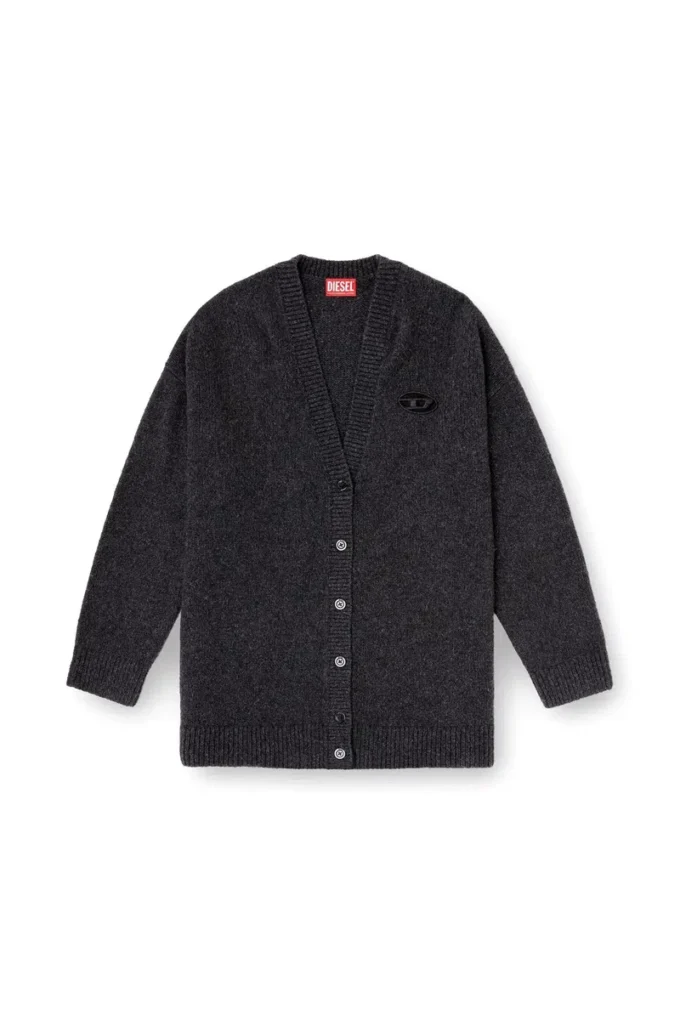 m-areela Cardigan in wool and alpaca blend