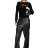 m-areesa-slim Cashmere-blend jumper with cut-out logo
