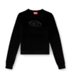 m-areesa-slim Cashmere-blend jumper with cut-out logo