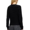 m-areesa-slim Cashmere-blend jumper with cut-out logo