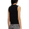 m-argarin-sl Knit tank top in cashmere blend