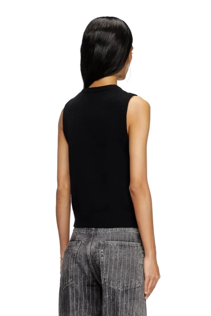 m-argarin-sl Knit tank top in cashmere blend