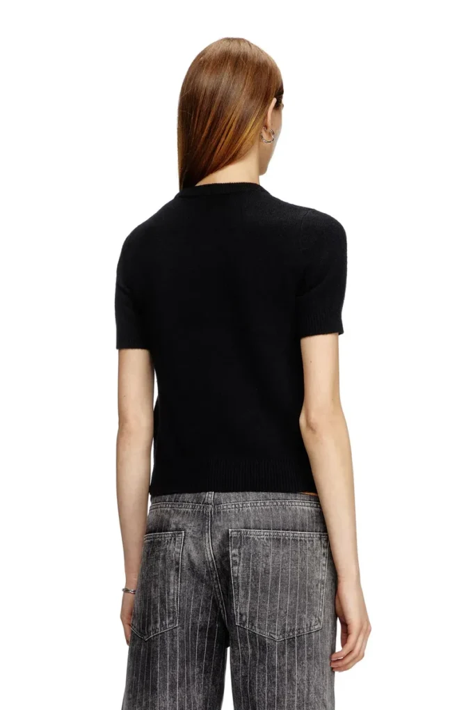 m-argarin-ss Short-sleeve jumper in cashmere blend