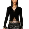 m-arte Wool and cashmere cardigan
