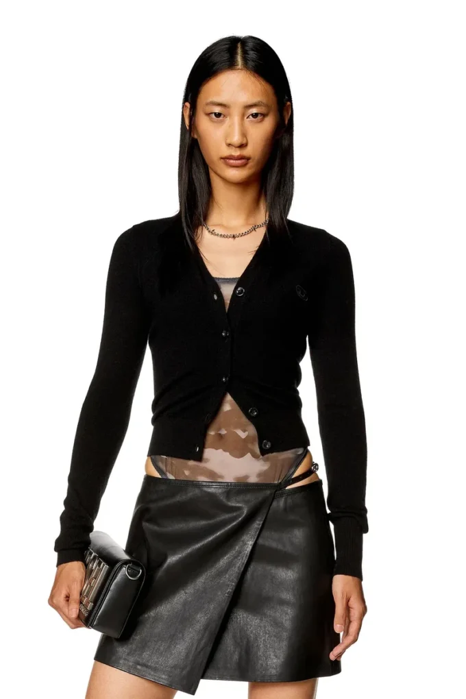 m-arte Wool and cashmere cardigan