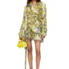 m-astrella Mini skirt in fluffy jacquard knit