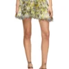 m-astrella Mini skirt in fluffy jacquard knit