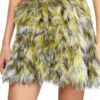 m-astrella Mini skirt in fluffy jacquard knit