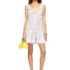 m-astrid Mini dress in fluffy jacquard knit