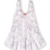 m-astrid Mini dress in fluffy jacquard knit