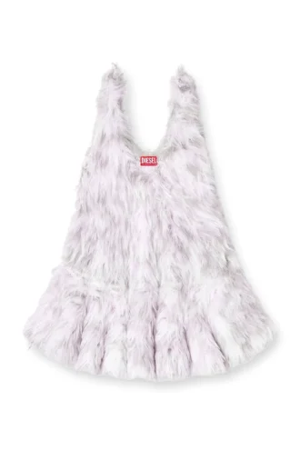 m-astrid Mini dress in fluffy jacquard knit
