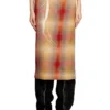 m-cherie-a Wool midi skirt with all-over check print