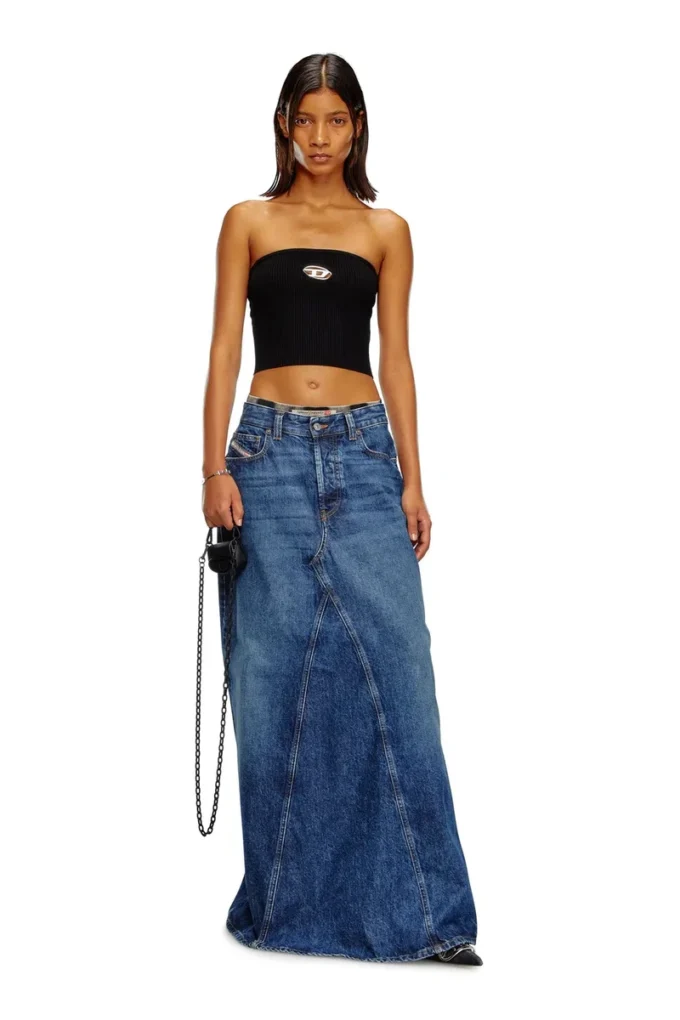 m-clarksvillex Tube top with logo plaque