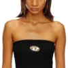 m-clarksvillex Tube top with logo plaque