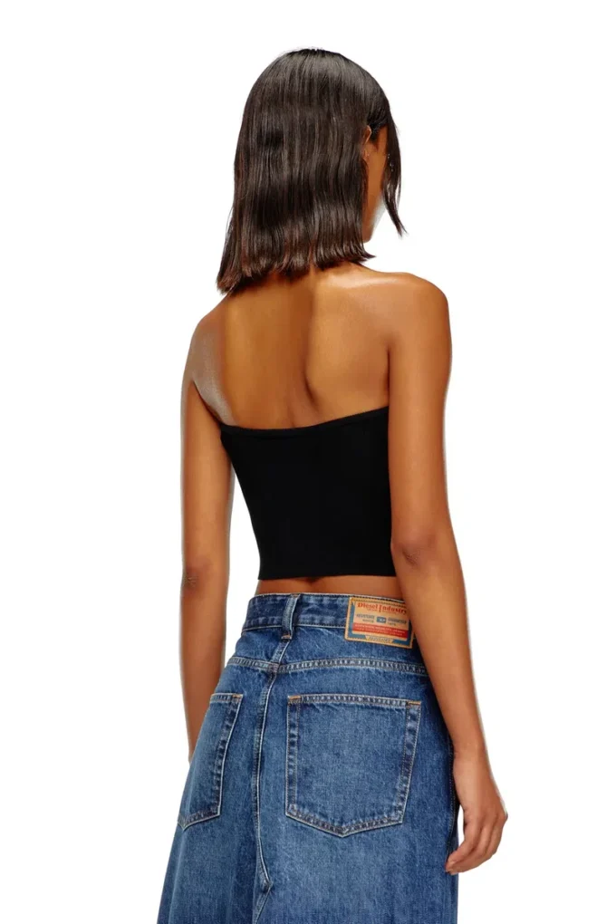 m-clarksvillex Tube top with logo plaque