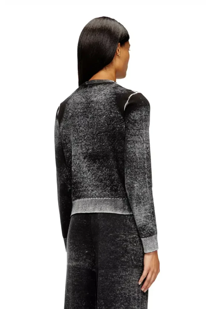 m-lovre Jumper with faded reverse print