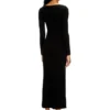 m-oloni Midi wool dress with inlay