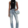 m-onervax-top Ribbed-knit turtleneck top