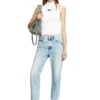 m-onervax-top Ribbed-knit turtleneck top