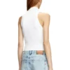 m-onervax-top Ribbed-knit turtleneck top