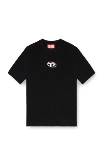 m-valari-ss Short-sleeve jumper with metal Oval D