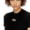 m-valari-ss Short-sleeve jumper with metal Oval D