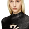 m-valari-tn Ribbed-knit turtleneck with shiny effect