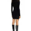 m-vera Off-the-shoulder dress in ribbed knit