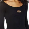 m-vera Off-the-shoulder dress in ribbed knit