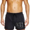 mario-34-d-core Swim shorts with logo print