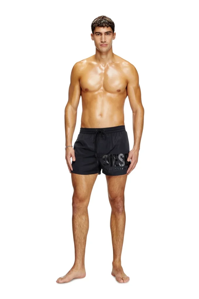 mario-34-d-core Swim shorts with logo print