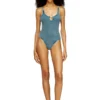 maura-dnm Bodysuit in marble-washed stretch cotton