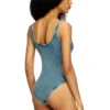 maura-dnm Bodysuit in marble-washed stretch cotton