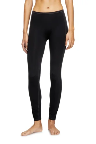 meredith-utlt Nylon leggings with cut-out back Oval D